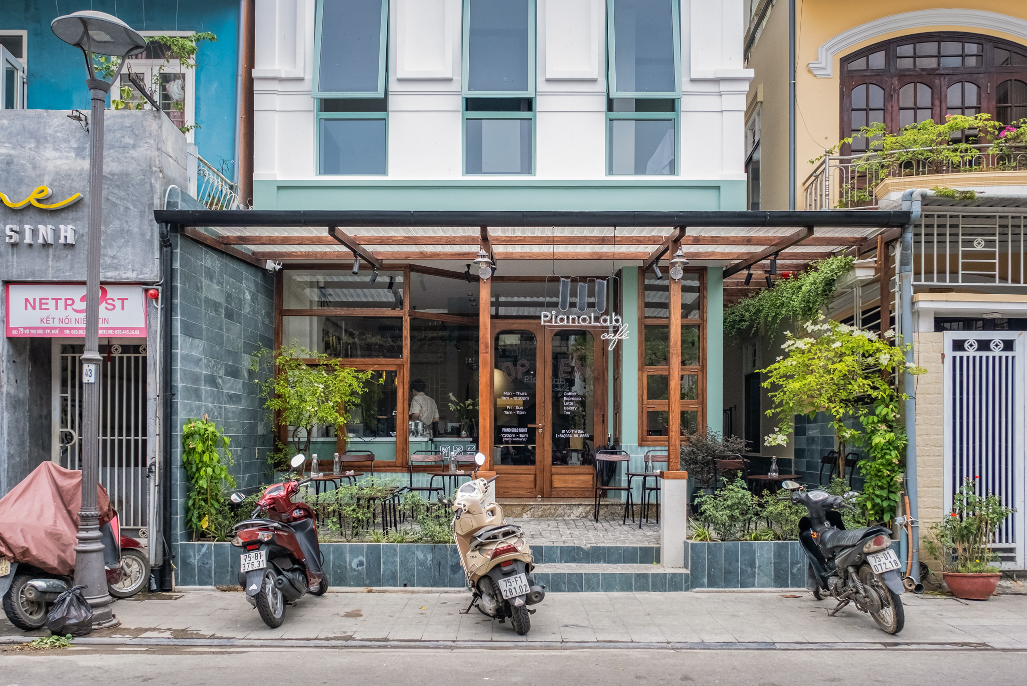 piano lab cafe hue alema architecture